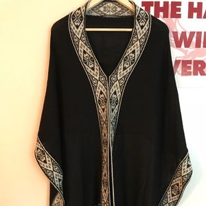 Knitted Poncho